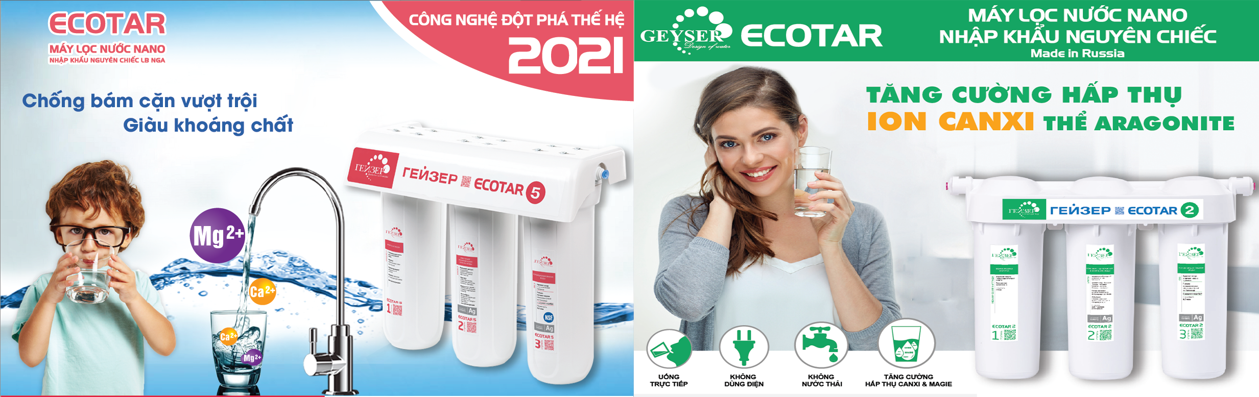 máy lọc nước geyser ecota